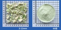 Chou vert lyophilisé certifié ISO, qualité export, chou vert déshydraté par congélation, légume déchiqueté pour nouilles
