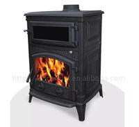 Poêle à bois en fonte Offre Spéciale avec four Poêle à bois Poêle à bois