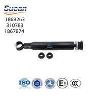 Piezas de Suspensión de Alta Calidad para Camiones Scania. Amortiguador de Eje con Números OE 1868263, 310783, 1867874, 043074-01