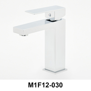 SANIPRO Rubinetto di Lusso Cromato in Acciaio Inox SUS304, Miscelatore Acqua Calda e Fredda, Rubinetteria Quadrata per <span class=keywords><strong>Lavabo</strong></span> <span class=keywords><strong>Bagno</strong></span> - Product Image 4