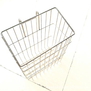 Stainless Steel <b>Wire</b> <b>Storage</b> <b>Basket</b> Rectangle Standing Type Multi Functional Kitchen Drain Organizer - Product Image 1