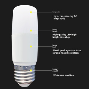 Xuyên biên giới nhỏ-thời gian hình trụ <span class=keywords><strong>LED</strong></span> bóng đèn E27 vít AC hộ gia đình tiết kiệm năng lượng bóng đèn ấm năng lượng Sao chứng nhận <span class=keywords><strong>2</strong></span>-năm - Product Image 2