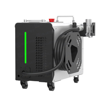 Nettoyeur laser à fibre pulsée portatif JPT 200W 300W pour enlever la rouille sur les surfaces en acier, aluminium et cuivre