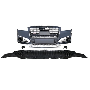 Kit carrosserie de style <span class=keywords><strong>S8</strong></span> de haute qualité avec calandre et pare-chocs avant pour <span class=keywords><strong>Audi</strong></span> A8 2015-2018 - Product Image 1