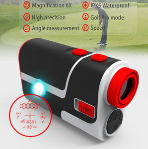 Telescópio laser de visão noturna com luz vermelha, ângulo de medição de escala de golfe localizador 6x - Product Image 4