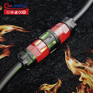 Cnlinko kết nối điện 220V không thấm nước nam cáp <span class=keywords><strong>5</strong></span> pin <span class=keywords><strong>DC</strong></span> nối điện cắm ổ cắm điện Adapter Cáp - Product Image 2