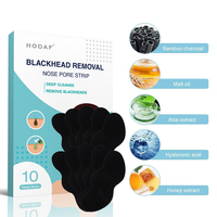 Patch nasal hydrocolloïde pour éliminer les points noirs, nettoie en douceur les pores, bandes nasales exfoliantes