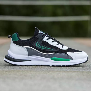 Yaz moda yeni tasarım erkek koşu erkekler için spor ayakkabı Pu Mesh nefes Sneakers - Product Image 5