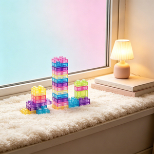 Soft Building Blocks Sensory <b>Squishy</b> Montessori Construction Toy Kids Early Learning Creative Travel Set Hands TOYSRUNNER 14 - Product Image 3