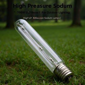 Lampada tubolare al sodio ad alta pressione 150W con attacco E40 per illuminazione esterna - Product Image 3
