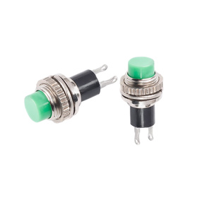 DS-314 Self-Resetting Momentary <strong>Push</strong> <strong>Button</strong> <strong>Switch</strong> 2 Pin 10mm Normally Closed Control <strong>Switch</strong> for <strong>Locking</strong> Applications - Product Image 2