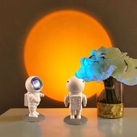 Xiaomi mijia ihomix — projecteur led pour enfants, lampe de projection du coucher du soleil, éclairage décoratif avec commande tactile