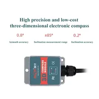 DCM260B Brújula Electrónica 3D de Alta Precisión con GPS, Sensor Magnético de Navegación para Medir Azimut y Buscar el Norte