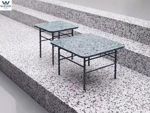 Piastrelle prezzo del pavimento filippine striscia ad incastro Top produttore Terrazzo tavolo pavimenti in pietra - Product Image 3