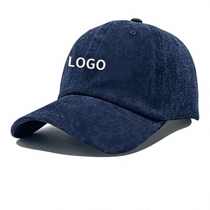 Casquette de baseball vintage délavée en coton doux à 6 panneaux, personnalisable, unie, non structurée, style Dad Hat - Product Image 1