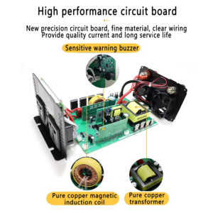 เครื่องแปลงไฟพลังงานแสงอาทิตย์สำหรับยานยนต์ 1200W แบบไซน์เวฟ 12V/24V ช่องสัญญาณเดียว รองรับอุปกรณ์ไฟฟ้าภายในบ้าน 600W ใช้กับรถยนต์ ความถี่ 60Hz รุ่น HJ2S-1200S 1200W Sin - Product Image 6