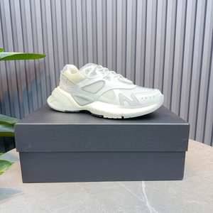 Chaussures de sport pour hommes, bleues, à semelle épaisse, avec motif diamant, à lacets, coupe basse, décontractées, antidérapantes, pour la marche quotidienne, tendance. - Product Image 5