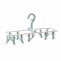 Lavinia Platzsparendes, umweltfreundliches, polygonales Design, tragbarer, faltbarer Badezimmer-Kleiderschrank, Wäscheständer, Schuhtasche, Wohnzimmer-Clips, PP