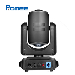Mini projecteur à tête mobile à double faisceau RGBW 180w avec effet de poursuite d'halo RGB pour DJ Club Party Mariage Événement Éclairage de scène - Product Image 5