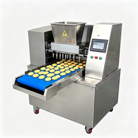 Machine à déposer les biscuits à un ou deux coloris pour petite boulangerie, écran tactile, machine à fabriquer des biscuits à un ou deux coloris