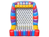 Prix usine jeu de carnaval interactif gonflable jeu géant Plinko à vendre