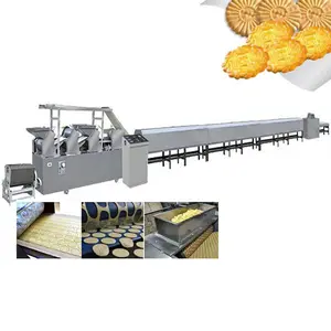 Electrical Biscuit Maker with Customizable Molds fully automatic lines equipment for biscuits making and packing manufacturer
