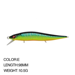 TGD Yüksek Kaliteli Yeni Sarkan Minnow 98mm/10.5g Minnow Yem Balık Yemi Sert Gövdeli Minnow Yemleri - Product Image 6
