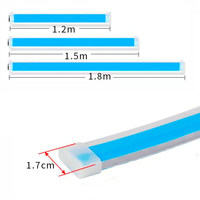Lampe LED dynamique pour bas de caisse de voiture 1 à 2, avec contrôle par application et télécommande, étanche, pour éclairage d'ambiance décoratif de carrosserie automobile