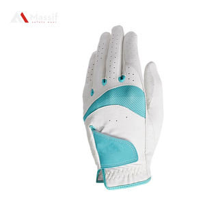 Gants de golf en peau de mouton haut de gamme de haute qualité Logo personnalisé Cabretta cuir gauche droite accessoires de sport pour Ski en plein air - Product Image 5