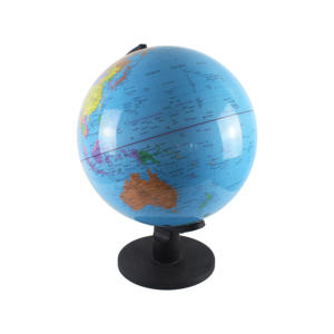 Globe terrestre rotatif de bureau classique, éducatif, carte du monde <span class=keywords><strong>en</strong></span> plastique de 32 cm - Product Image 4