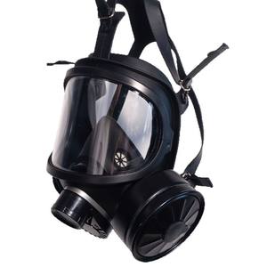 हॉट सेल फुल फेस रेस्पिरेटर डबल टैंक HJ15 गैस मास्क एंटी गैस रासायनिक धुआं पुनः प्रयोज्य - Product Image 4