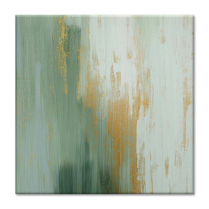 Dipinto a Olio Astratto Quadrato Popolare 2026 Disegno Semplice per Uso Decorativo da Parete - Product Image 2