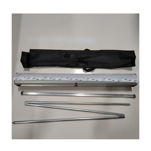 Nhà máy cung cấp 80*200cm nhôm hiển thị quảng cáo biểu ngữ đứng Kinh Tế cuộn lên biểu ngữ - Product Image 1