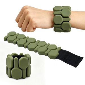 Fabricant OEM ODM – Bracelet lesté en silicone personnalisé pour poignet et cheville, réglable et souple, idéal pour le fitness et l'exercice - Product Image 1