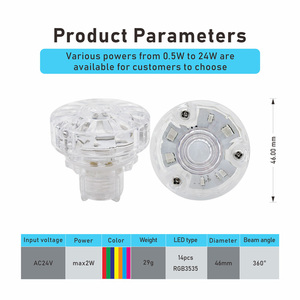 Luces <span class=keywords><strong>LED</strong></span> Aglare IP65 24V SMD3535 para Carrusel, Luces Decorativas para Ferias y Atracciones - Product Image 5