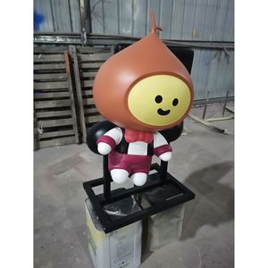 Escultura de Resina de Animales para Montar en el Suelo, Figura Artística Contemporánea para el Año Nuevo Chino - Product Image 2