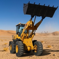 Chargeuse sur pneus de 4 tonnes avec système hydraulique stable pour projets agricoles et de construction – Approvisionnement direct usine