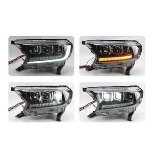 Suitable for 2016-2020 Ranger headlight assembly with LED sequential turn signals, daytime running <b>lights</b>, and <b>projector</b> lenses. - Product Image 3