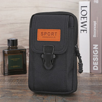 Sac de ceinture tactique Molle EDC pour homme, sac de téléphone portable, porte-gadget utilitaire, organisateur de téléphone portable