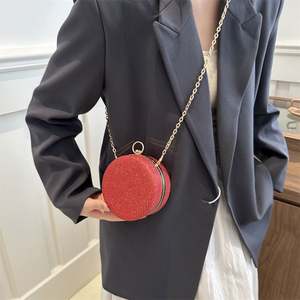 Nuevo Bolso <span class=keywords><strong>de</strong></span> Mano <span class=keywords><strong>de</strong></span> Diseño con Pedrería, Estilo Occidental, para Mujer, Bandolera, Bolso <span class=keywords><strong>de</strong></span> Noche con Lentejuelas, Ligero - Product Image 3