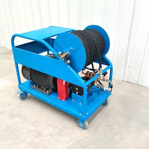 Machine électrique de débouchage de canalisations haute pression, équipement de nettoyage à grande échelle pour les égouts et les canalisations résidentielles - Product Image 3