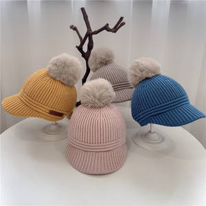 Nuovo Design invernale caldo berretto a maglia cappelli per bambini adulti Multi-colori pompon Business applicabile stampa digitale Argyle - Product Image 1