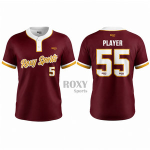 <span class=keywords><strong>Maillot</strong></span> de baseball OEM en promotion, nouveau design, sur mesure, haute qualité, sublimation, pour homme et femme - Product Image 6