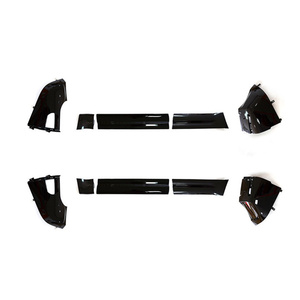 Veidt pour Land Rover New Defender Panneau de porte de <span class=keywords><strong>carrosserie</strong></span> peint 90 Noir Brillant Décoration 110 Jupes latérales spéciales non destructives - Product Image 1