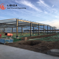 Structure de bâtiment industriel préfabriqué en acier à construction rapide pour atelier et usine avec certification CE