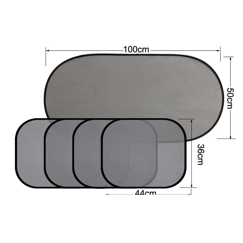 ผ้าม่านหน้าต่างรถยนต์5ชิ้น,ที่บังแดดที่นั่งกระจกหน้ารถยนต์สำหรับเด็กทารก