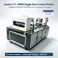 Impresora Digital de Cartón Suntec de Gran Ancho, Impresión en una Sola Pasada, Ancho de Impresión de 645 mm, 15-25 m/min de Alta Velocidad, Personalización Bajo Demanda