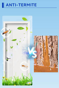 Portes de haute qualité Yingkang Chine en gros, portes modernes en PVC laminé WPC pour appartements résidentiels, marché sud-américain - Product Image 3