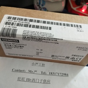 โมดูลอินพุตดิจิตอล Siemens SM323 16 DI 24V DC สำหรับ PLC S7-300 ชุด I/O - Product Image 1