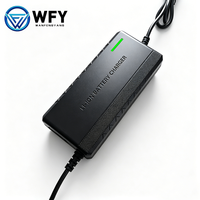 Chargeur rapide de batterie au lithium WFY 60V 2A/3A avec garantie de 12 mois pour vélos pliants, scooters, hoverboards